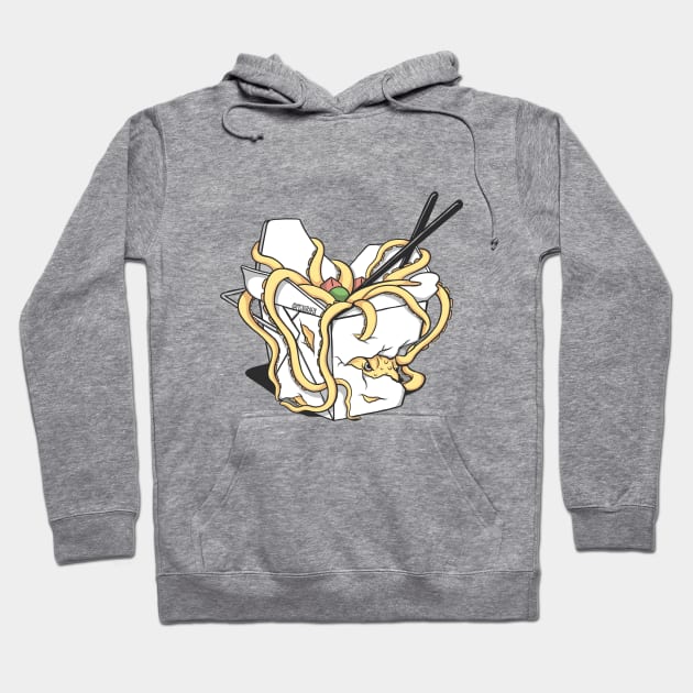 octopus takeout Hoodie by MSX Grafix